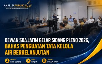 Dewan SDA Jatim Gelar Sidang Pleno 2026, Bahas Penguatan Tata Kelola Air Berkelanjutan