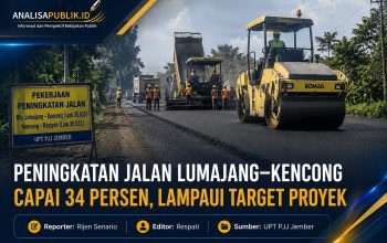Peningkatan Jalan Lumajang–Kencong Capai 34 Persen, Lampaui Target Proyek