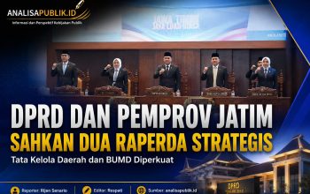 DPRD dan Pemprov Jatim Sahkan Dua Raperda Strategis, Tata Kelola Daerah dan BUMD Diperkuat