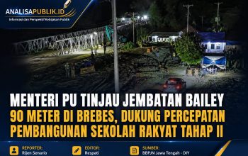 Menteri PU Tinjau Jembatan Bailey 90 Meter di Brebes, Dukung Percepatan Pembangunan Sekolah Rakyat Tahap II