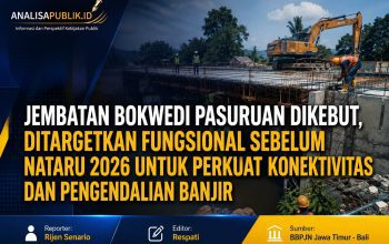 Jembatan Bokwedi Pasuruan Dikebut, Ditargetkan Fungsional Sebelum Nataru 2026 untuk Perkuat Konektivitas dan Pengendalian Banjir