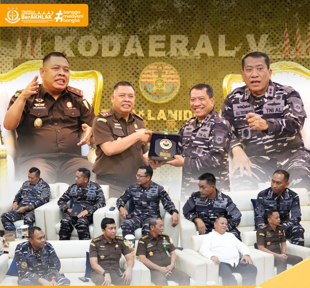Kejati Jatim dan Kodaeral V Perkuat Sinergi Jaga Stabilitas Hukum dan Keamanan Maritim