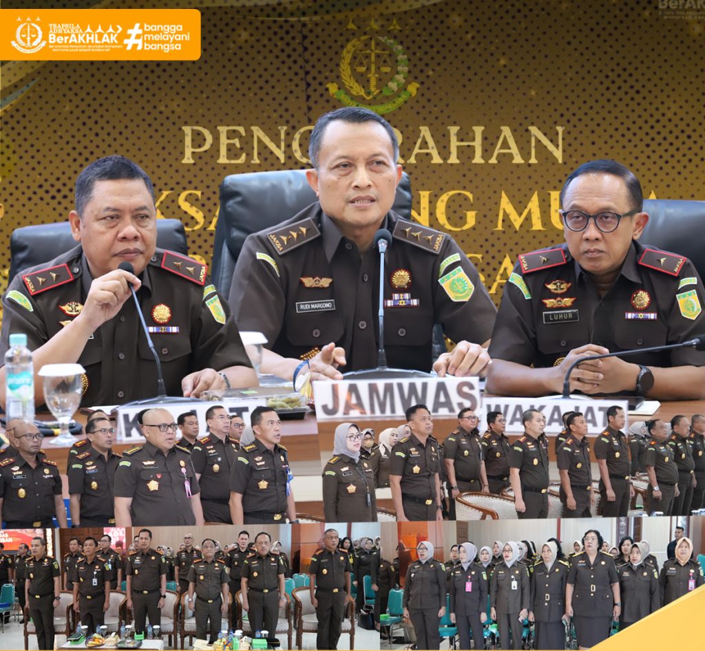 Inspeksi Pimpinan di Kejati Jatim, JAMWAS Tegaskan Pengawasan sebagai Penggerak Kinerja