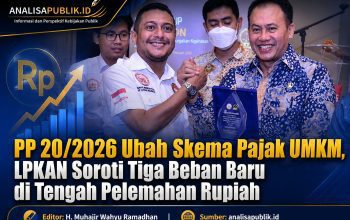 PP 20/2026 Ubah Skema Pajak UMKM, LPKAN Soroti Tiga Beban Baru di Tengah Pelemahan Rupiah