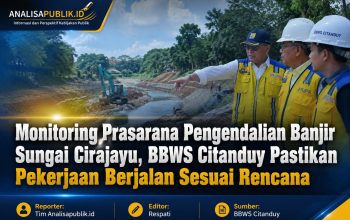 BBWS Citanduy Monitoring Pekerjaan Pengendalian Banjir Sungai Cirajayu, Upaya Kurangi Risiko Banjir Tahunan di Cilacap