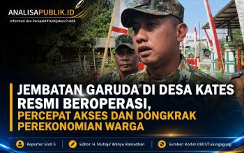 Jembatan Garuda di Desa Kates Resmi Beroperasi, Percepat Akses dan Dongkrak Perekonomian Warga