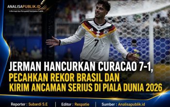 Jerman Gilas Curacao 7-1, Pecahkan Rekor Gol Brasil di Piala Dunia