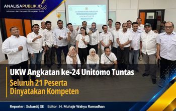 UKW Angkatan ke-24 Unitomo Tuntas, Seluruh 21 Peserta Dinyatakan Kompeten