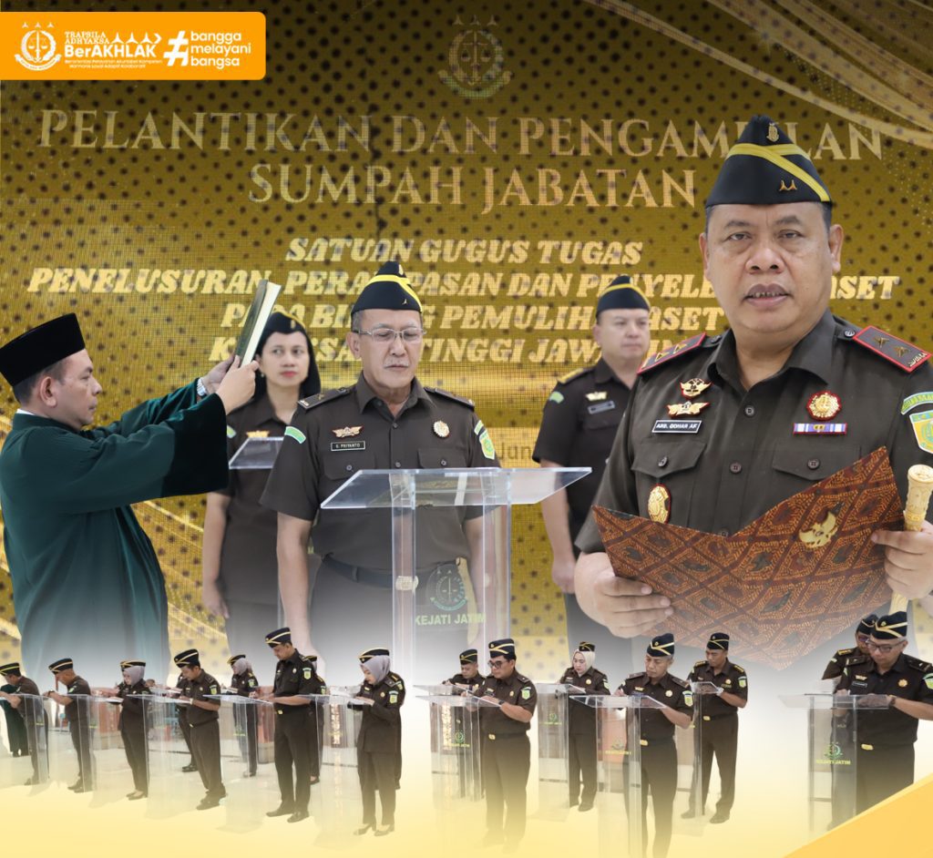 Satgas Pemulihan Aset Dibentuk, Kejati Jatim Siap Optimalkan Pengembalian Aset Negara
