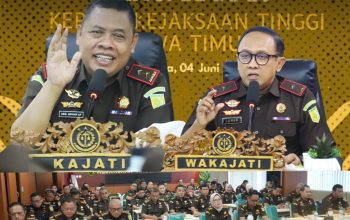 Gelar Briefing Terbatas, Kajati Jatim Konsolidasikan Jajaran Kajari se-Jawa Timur