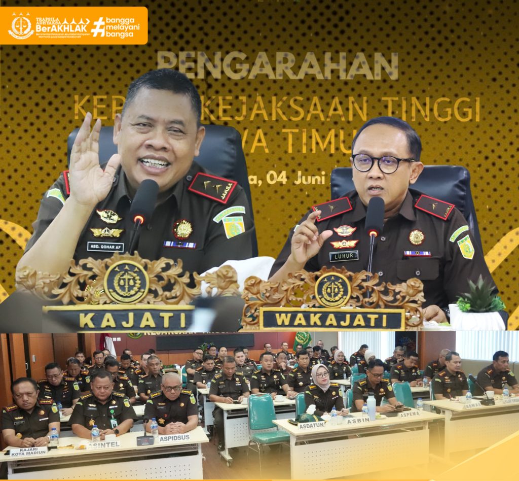 Gelar Briefing Terbatas, Kajati Jatim Konsolidasikan Jajaran Kajari se-Jawa Timur