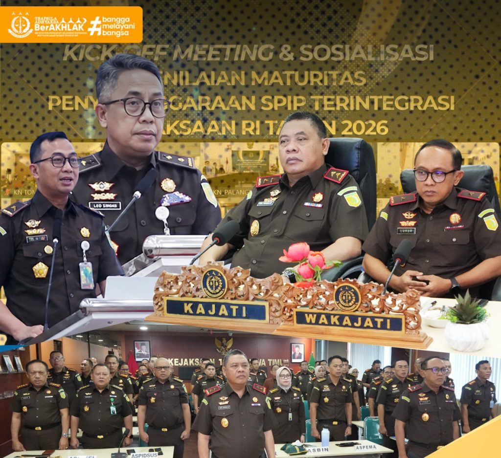 Kejaksaan RI Percepat Reformasi Birokrasi Melalui Penguatan SPIP dan Manajemen Risiko
