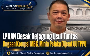 LPKAN Desak Kejagung Usut Tuntas Dugaan Korupsi MBG, Minta Pelaku Dijerat UU TPPU