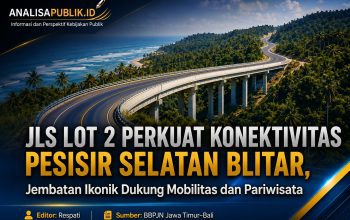 JLS Lot 2 Perkuat Konektivitas Pesisir Selatan Blitar, Jembatan Ikonik Dukung Mobilitas dan Pariwisata