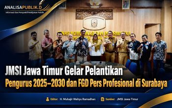 JMSI Jawa Timur Gelar Pelantikan Pengurus 2025–2030 dan FGD Pers Profesional di Surabaya