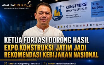 Ketua FORJASI Dorong Hasil Expo Konstruksi Jatim Jadi Rekomendasi Kebijakan Nasional