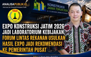 Expo Konstruksi Jatim 2026 Jadi Laboratorium Kebijakan, Forum Lintas Rekanan Usulkan Hasil Expo Jadi Rekomendasi ke Pemerintah Pusat