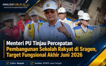 Menteri PU Tinjau Percepatan Pembangunan Sekolah Rakyat di Sragen, Target Fungsional Akhir Juni 2026