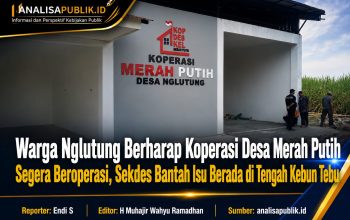 Warga Nglutung Berharap Koperasi Desa Merah Putih Segera Beroperasi, Sekdes Bantah Isu Berada di Tengah Kebun Tebu