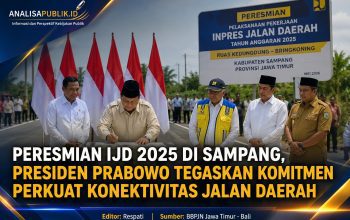 Peresmian IJD 2025 di Sampang, Presiden Prabowo Tegaskan Komitmen Perkuat Konektivitas Jalan Daerah