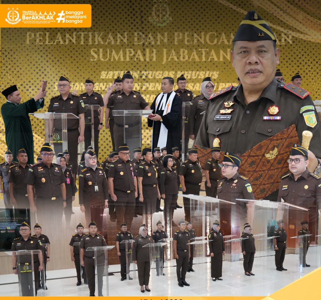 Pembentukan Satgassus P3TPK, Upaya Strategis Kejati Jatim Perkuat Kinerja Tindak Pidana Khusus