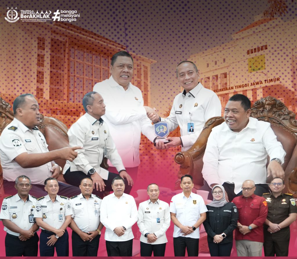 Kejati Jatim dan Ditjenpas Jatim Bersinergi Hadapi Tantangan Penegakan Hukum Modern