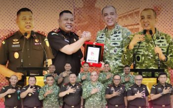 Kawal Stabilitas Jatim, Kajati Dr. Abdul Qohar Gelar Courtesy Call ke Kodam V/Brawijaya