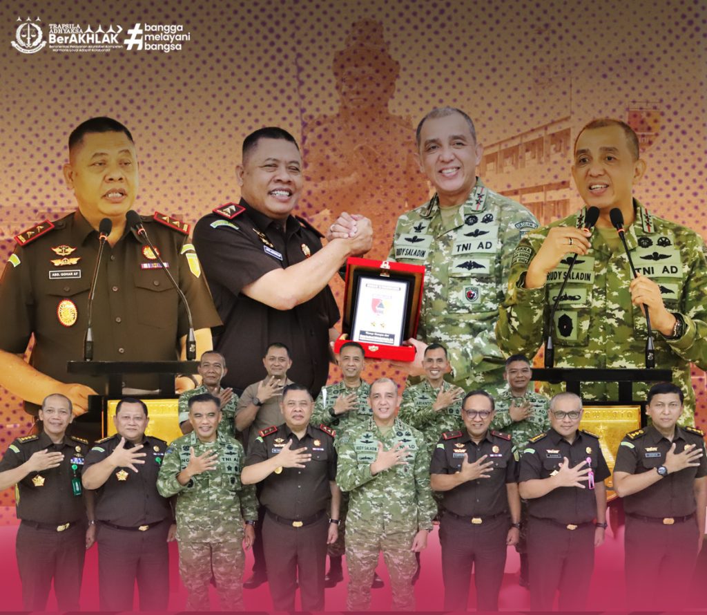 Kawal Stabilitas Jatim, Kajati Dr. Abdul Qohar Gelar Courtesy Call ke Kodam V/Brawijaya