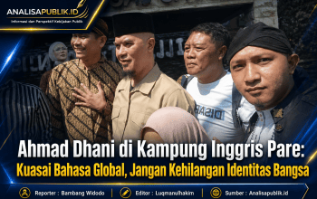 Achmad Dhani di Sarasehan Kebangssan Kampung Inggris Pare Kediri