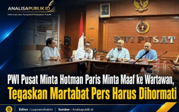 PWI Pusat Minta Hotman Paris Minta Maaf ke Wartawan, Tegaskan Martabat Pers Harus Dihormati