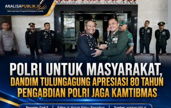 Polri untuk Masyarakat, Dandim Tulungagung Apresiasi 80 Tahun Pengabdian Polri dalam Menjaga Kamtibmas