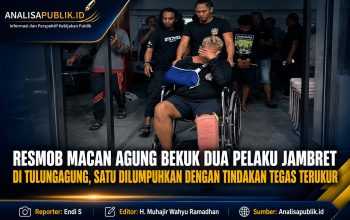 Resmob Macan Agung Bekuk Dua Terduga Pelaku Jambret di Tulungagung, Satu Dilumpuhkan dengan Tindakan Tegas Terukur