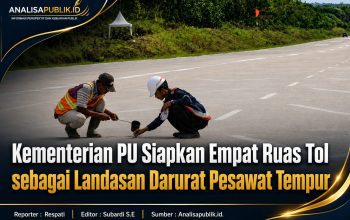 Kementerian PU Siapkan Empat Ruas Tol sebagai Landasan Darurat Pesawat Tempur