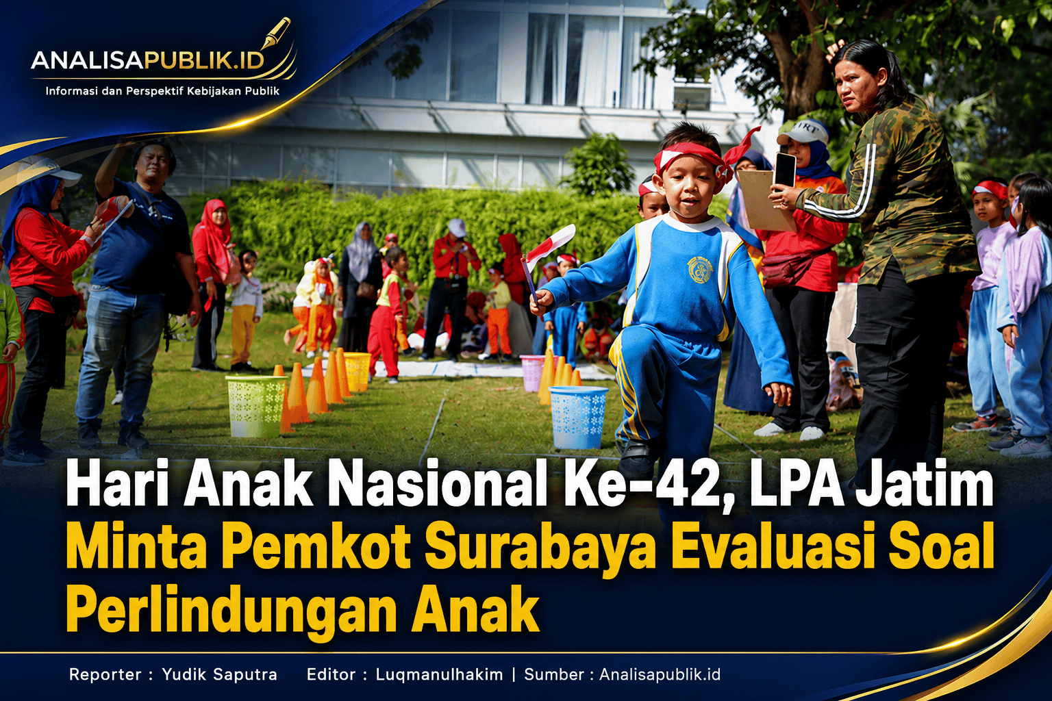 LPA Jatim Dorong Pemkot Surabaya Perkuat Perlindungan dan Pemenuhan Hak Anak