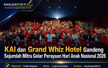 KAI dan Grand Whiz Hotel Gandeng Sejumlah Mitra Gelar Perayaan Hari Anak Nasional 2026