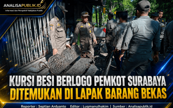 Kursi Besi Berlogo Pemkot Surabaya Ditemukan di Lapak Barang Bekas