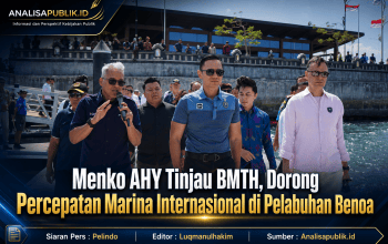 Menko AHY Tinjau BMTH, Dorong Percepatan Marina Internasional di Pelabuhan Benoa