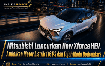Mitsubishi Luncurkan New Xforce HEV, Andalkan Motor Listrik 116 PS dan Tujuh Mode Berkendara
