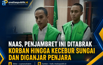 Naas, Penjambret Ini Ditabrak Korban Hingga Kecebur Sungai dan Diganjar Penjara