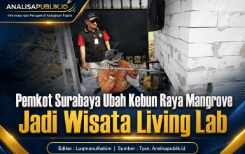 Pemkot Surabaya Ubah Kebun Raya Mangrove Jadi Wisata Living Lab