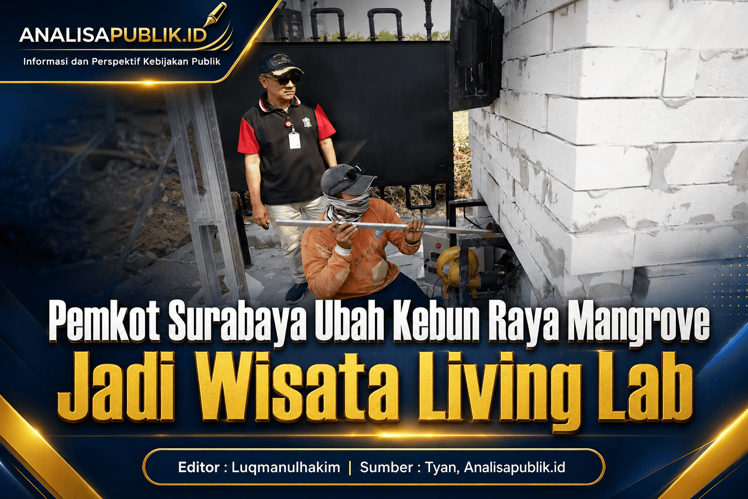 Pemkot Surabaya Ubah Kebun Raya Mangrove Jadi Wisata Living Lab