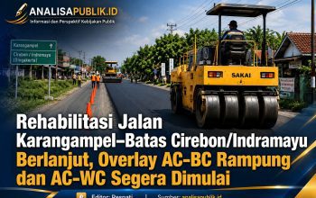 Rehabilitasi Jalan Karangampel–Batas Cirebon/Indramayu Berlanjut, Overlay AC-BC Rampung dan AC-WC Segera Dimulai