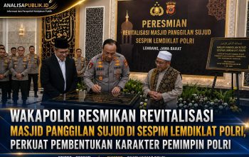 Wakapolri Resmikan Revitalisasi Masjid Panggilan Sujud di Sespim Lemdiklat Polri, Perkuat Pembentukan Karakter Pemimpin Polri