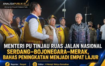 Menteri PU Tinjau Ruas Jalan Nasional Serdang–Bojonegara–Merak, Bahas Peningkatan Menjadi Empat Lajur