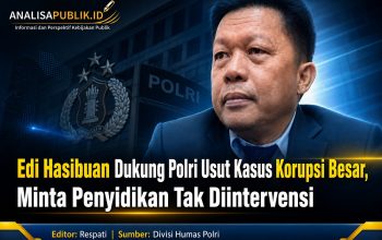 Edi Hasibuan Dukung Polri Usut Kasus Korupsi Besar, Minta Penyidikan Tak Diintervensi