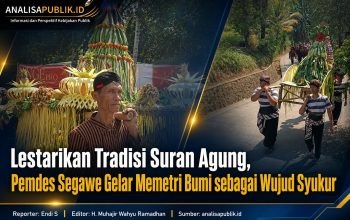 Lestarikan Tradisi Suran Agung, Pemdes Segawe Gelar Memetri Bumi sebagai Wujud Syukur