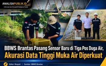 BBWS Brantas Pasang Sensor Baru di Tiga Pos Duga Air, Akurasi Data Tinggi Muka Air Diperkuat