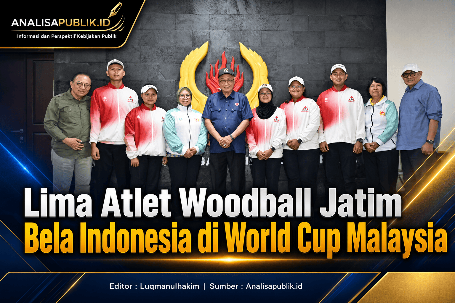 Lima Atlet Woodball Jatim Bela Indonesia di World Cup Malaysia