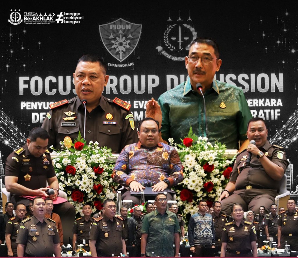 Sempurnakan Rekomendasi Strategis Keadilan Restoratif, Jampidum Kejagung RI Gelar FGD di Surabaya