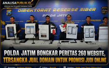 Polda Jatim Bongkar Peretas 260 Website, Tersangka Jual Domain untuk Promosi Judi Online